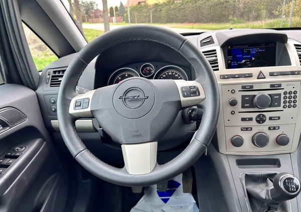 Opel Zafira cena 18900 przebieg: 234000, rok produkcji 2008 z Bystrzyca Kłodzka małe 497